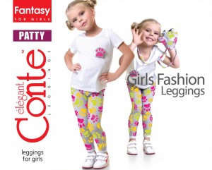 Conte Millie 20 Den - Fantasy Thin Tights For Girls With Polka Dots 